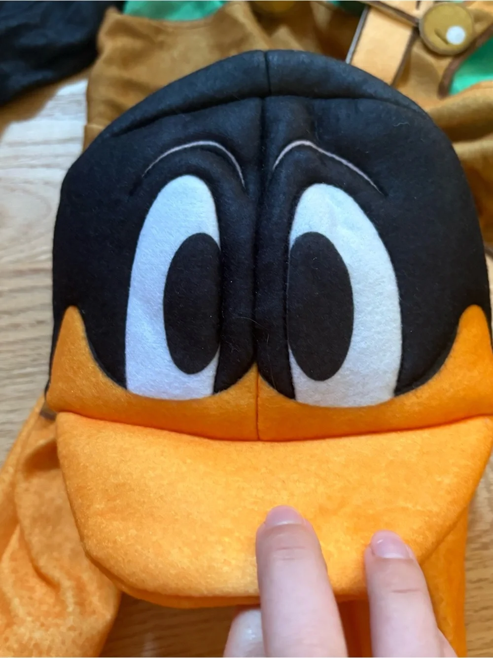 Rubies Bugs Bunny Builders: Daffy Duck Costume 2T Halloween Looney Tunes